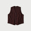 Float Boiled Wool Vest