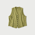 Float Boiled Wool Vest