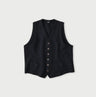 Float Boiled Wool Vest