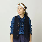 Float Boiled Wool Vest