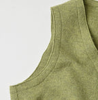 Float Boiled Wool Vest