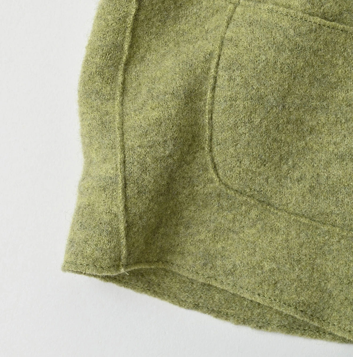 Float Boiled Wool Vest