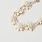SUN Shell Flower Choker Detail