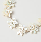 SUN Shell Flower Choker Detail