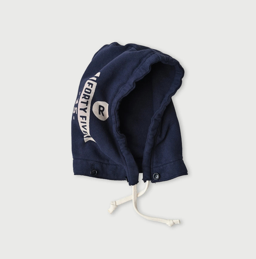 College Print Urake Drawn-String Hood