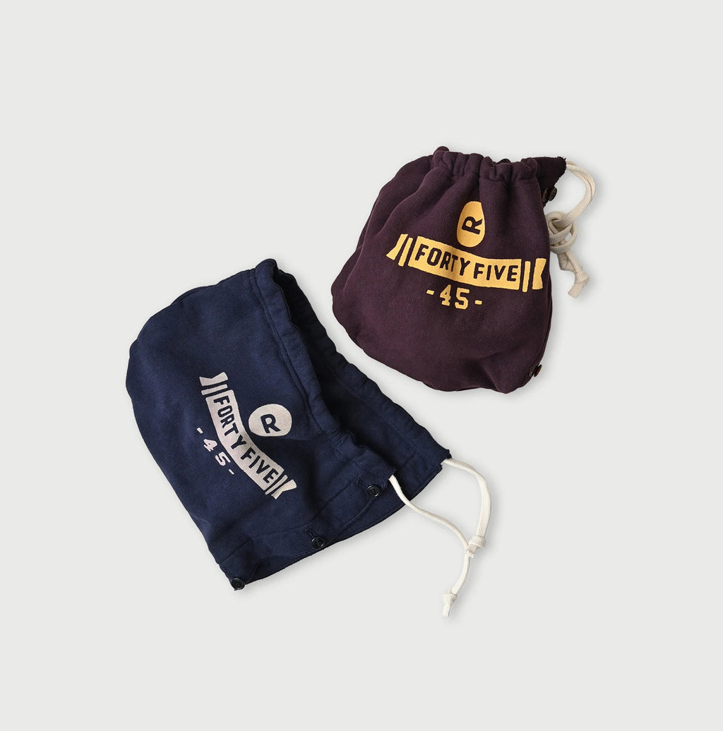 College Print Urake Drawn-String Hood