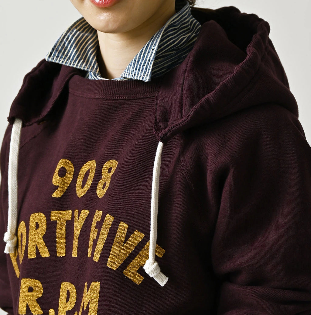 College Print Urake Drawn-String Hood