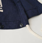 College Print Urake Drawn-String Hood