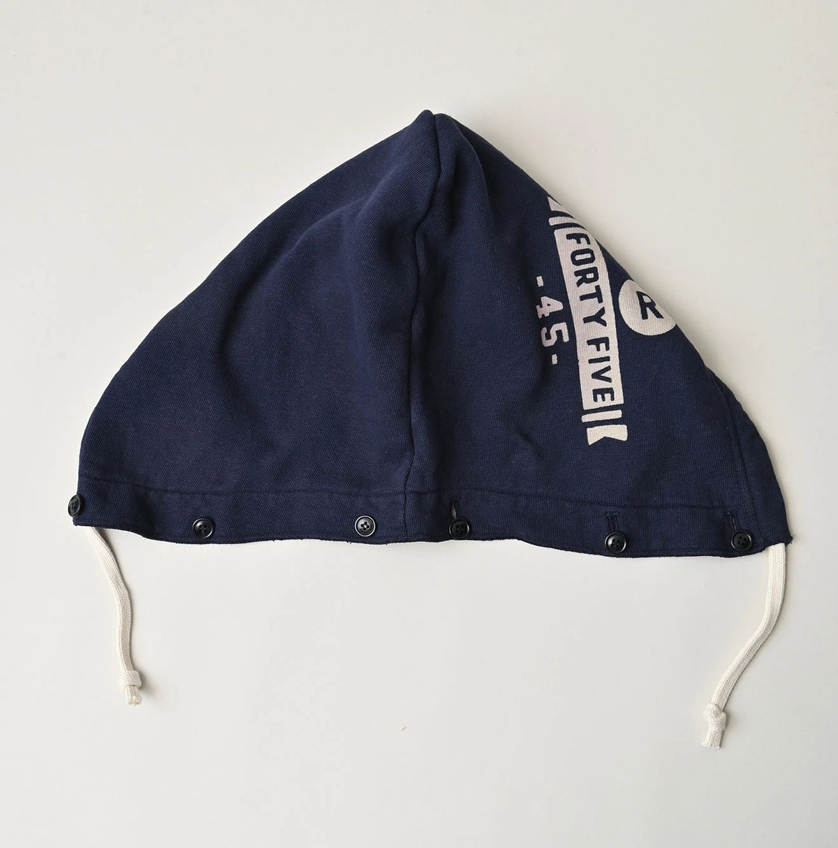College Print Urake Drawn-String Hood