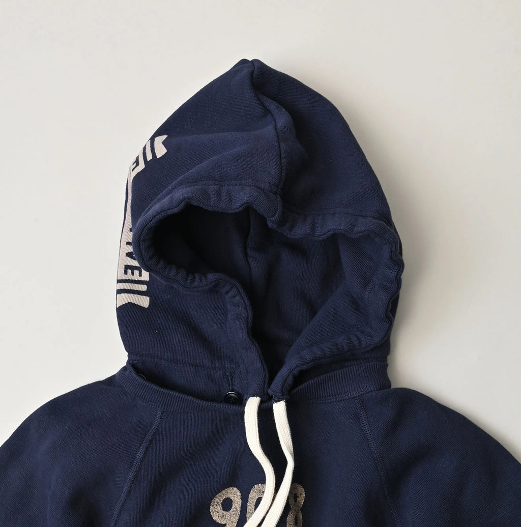 College Print Urake Drawn-String Hood