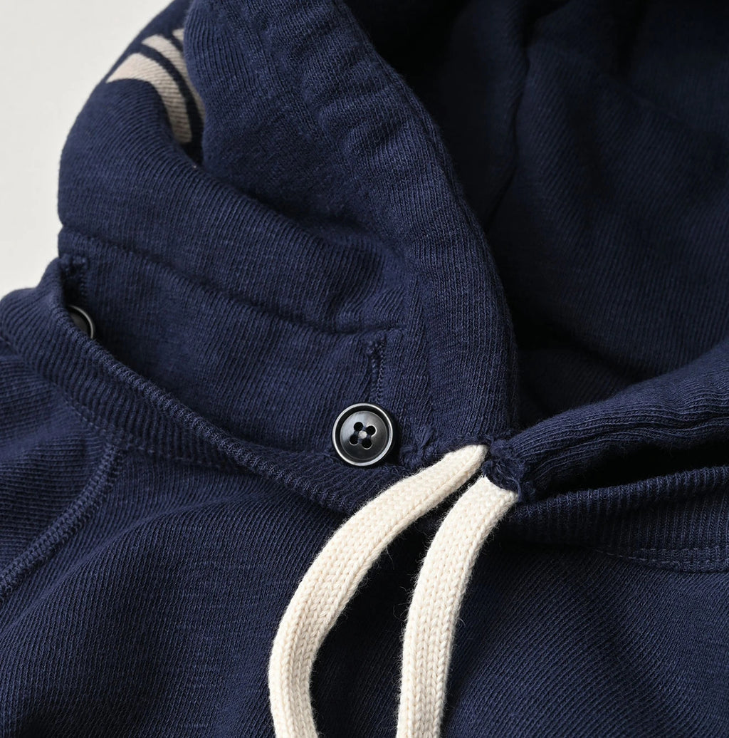 College Print Urake Drawn-String Hood