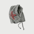 Top College Print Urake Drawn-String Hood