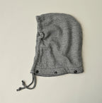 Top College Print Urake Drawn-String Hood