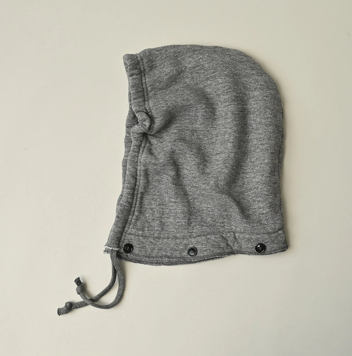 Top College Print Urake Drawn-String Hood