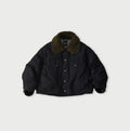 Indigo Thin Back Satin x Nylon Annie G Blouson