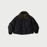 Indigo Thin Back Satin x Nylon Annie G Blouson