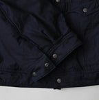 Indigo Thin Back Satin x Nylon Annie G Blouson