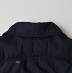 Indigo Thin Back Satin x Nylon Annie G Blouson