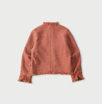 Donegal Tweed Collarless Annie Jacket