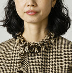 Donegal Tweed Collarless Annie Jacket