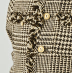 Donegal Tweed Collarless Annie Jacket