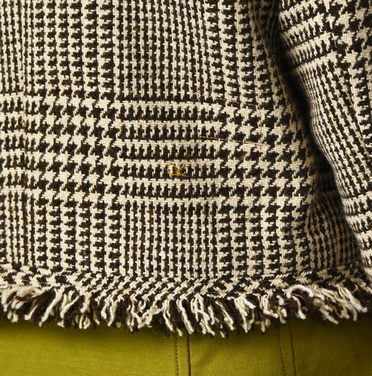 Donegal Tweed Collarless Annie Jacket