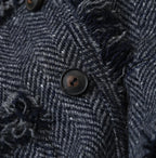 Donegal Tweed Collarless Annie Jacket