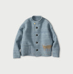 Donkey Boiled Wool 908 Umahiko Cardigan
