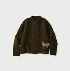 Donkey Boiled Wool 908 Umahiko Cardigan