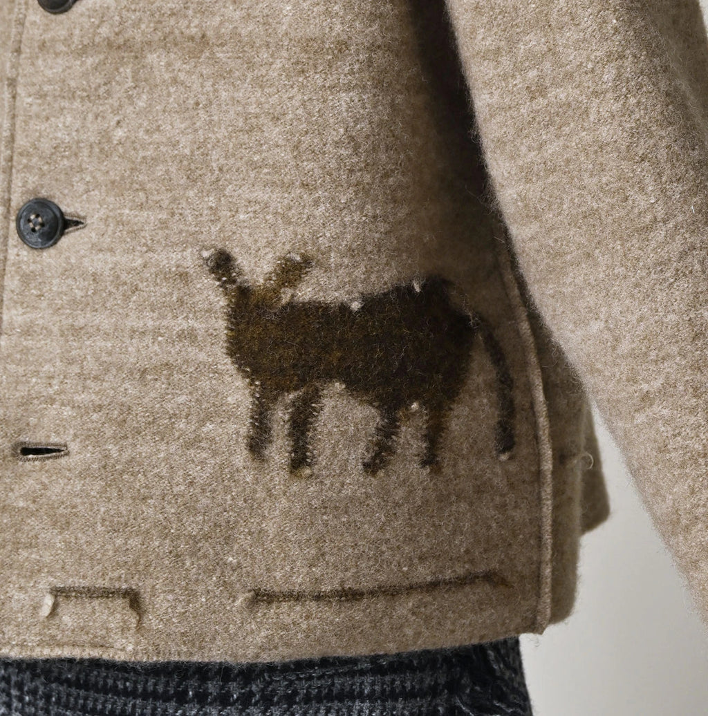 Donkey Boiled Wool 908 Umahiko Cardigan