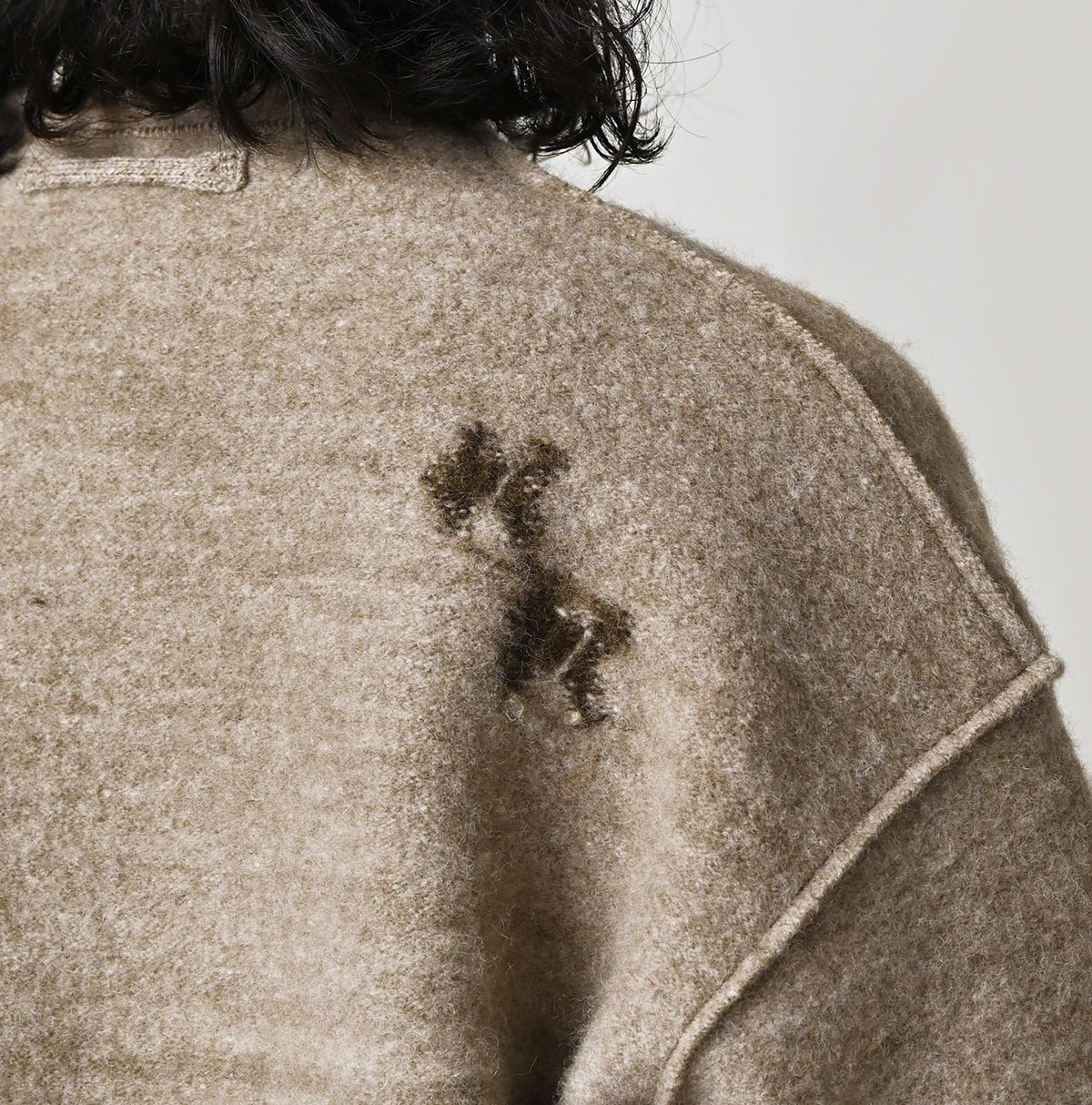 Donkey Boiled Wool 908 Umahiko Cardigan