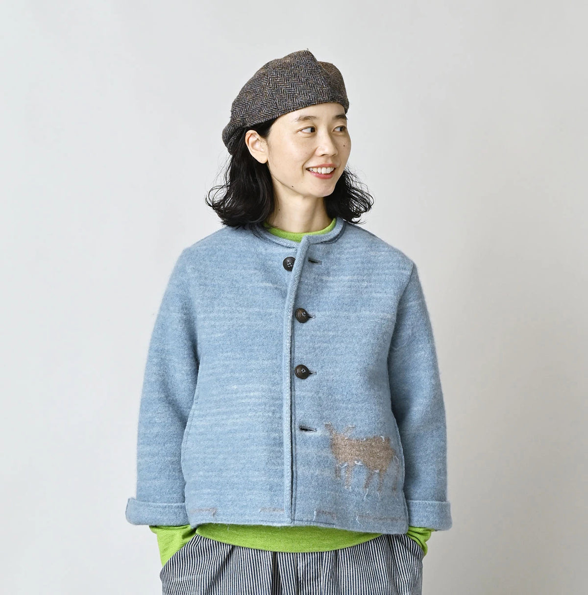 Donkey Boiled Wool Bolero
