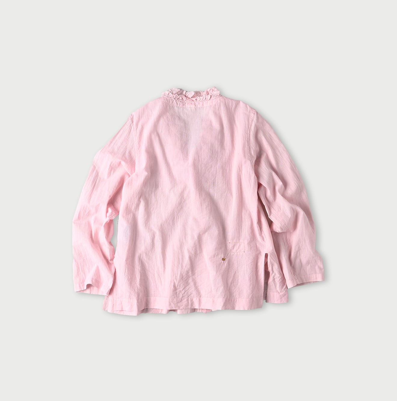 Indian Khadi Frill Cache-Coeur Back