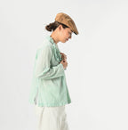Indian Khadi Frill Cache-Coeur Female Model