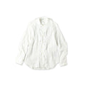 Indian Khadi Tulle Frill Blouse White