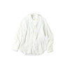 Indian Khadi Tulle Frill Blouse White