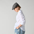 Indian Khadi Tulle Frill Blouse Female Model