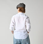 Indian Khadi Tulle Frill Blouse Female Model