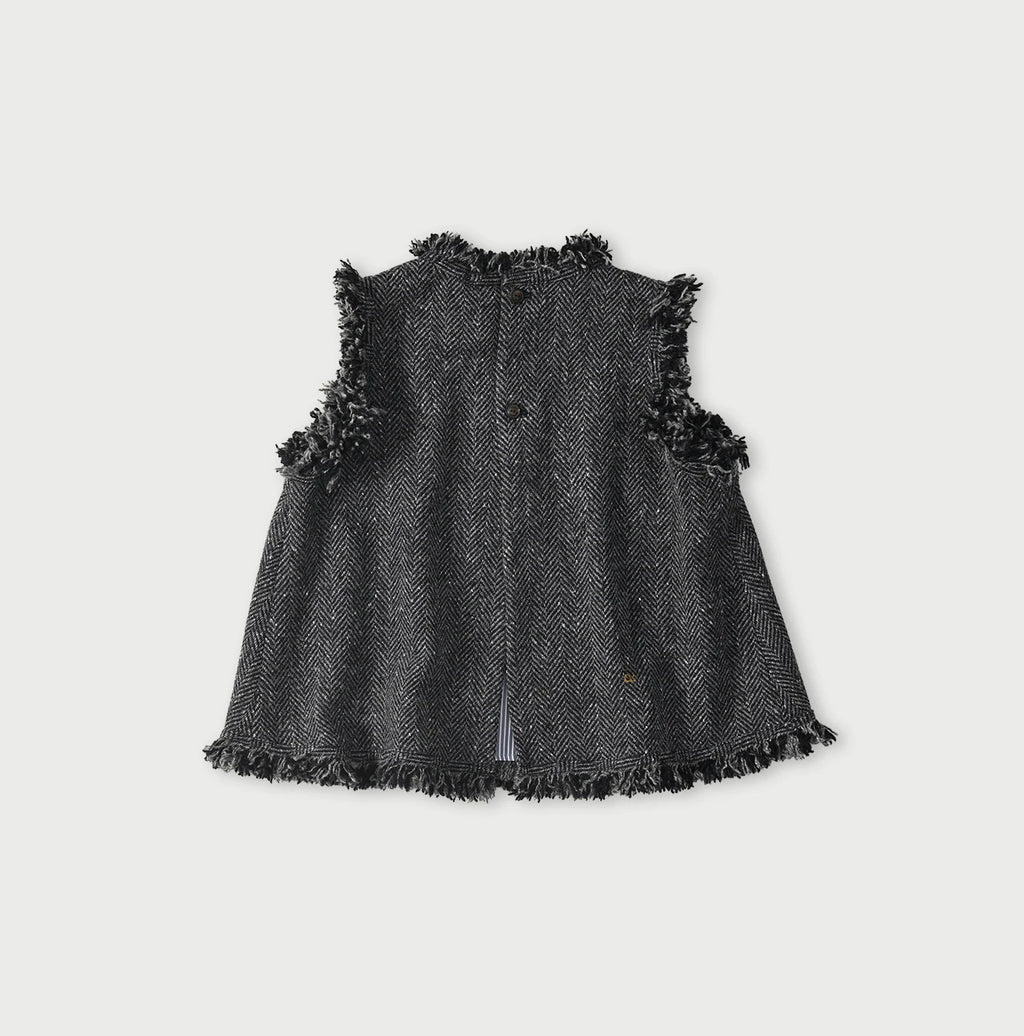 Donegal Tweed Sleeveless Top
