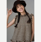Donegal Tweed Sleeveless Top