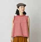 Donegal Tweed Sleeveless Top