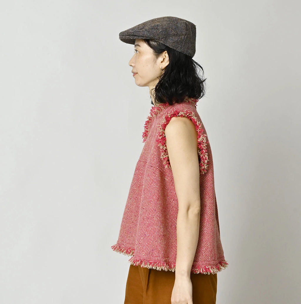 Donegal Tweed Sleeveless Top