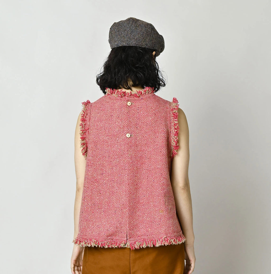 Donegal Tweed Sleeveless Top