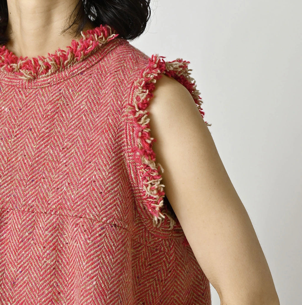 Donegal Tweed Sleeveless Top