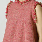 Donegal Tweed Sleeveless Top