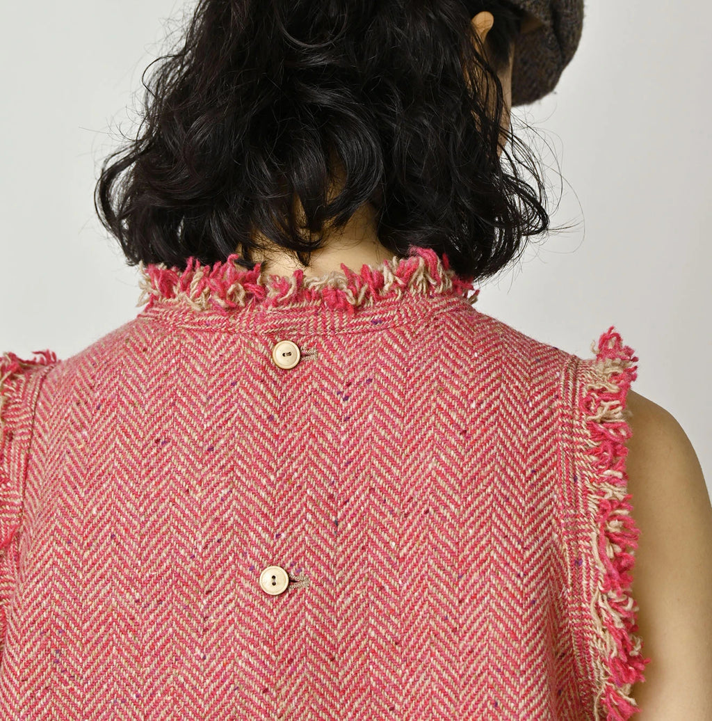 Donegal Tweed Sleeveless Top