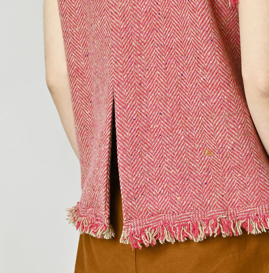 Donegal Tweed Sleeveless Top