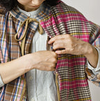 Takaramono Indian Patchwork Military Mini Smock