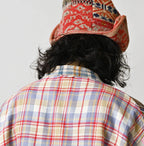 Takaramono Indian Patchwork Military Mini Smock