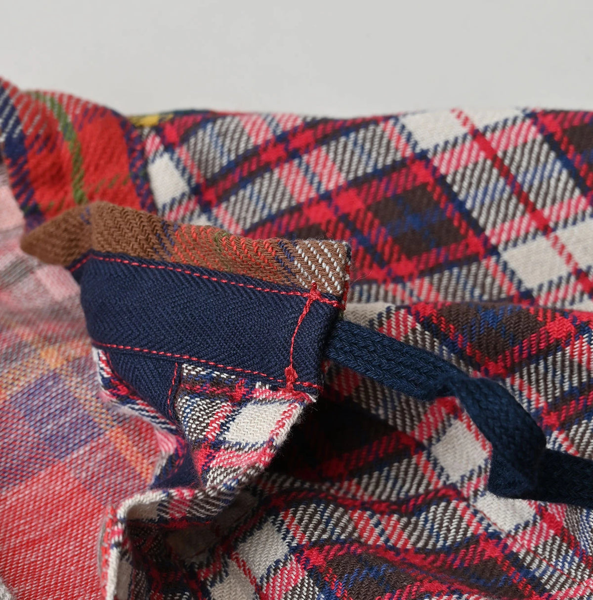 Takaramono Indian Patchwork Military Mini Smock